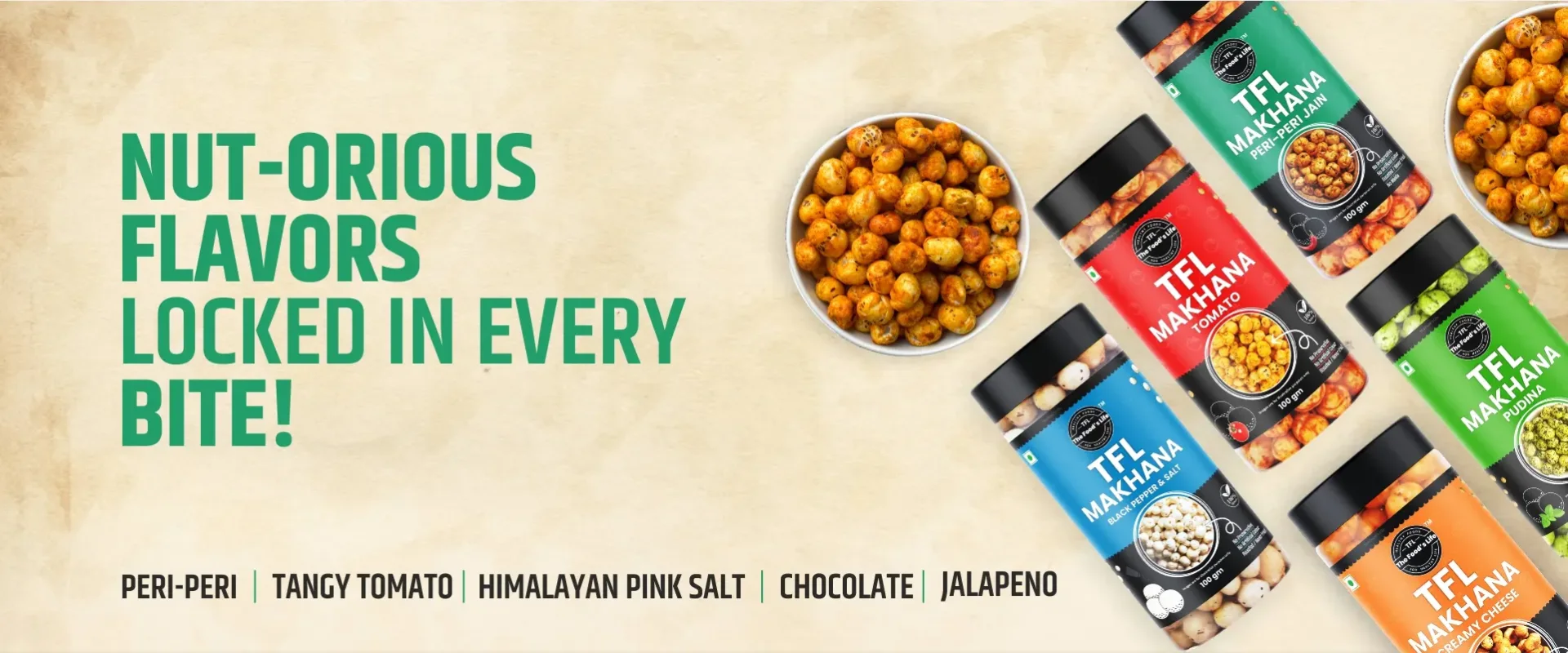 A little crunch. A lot of goodness.