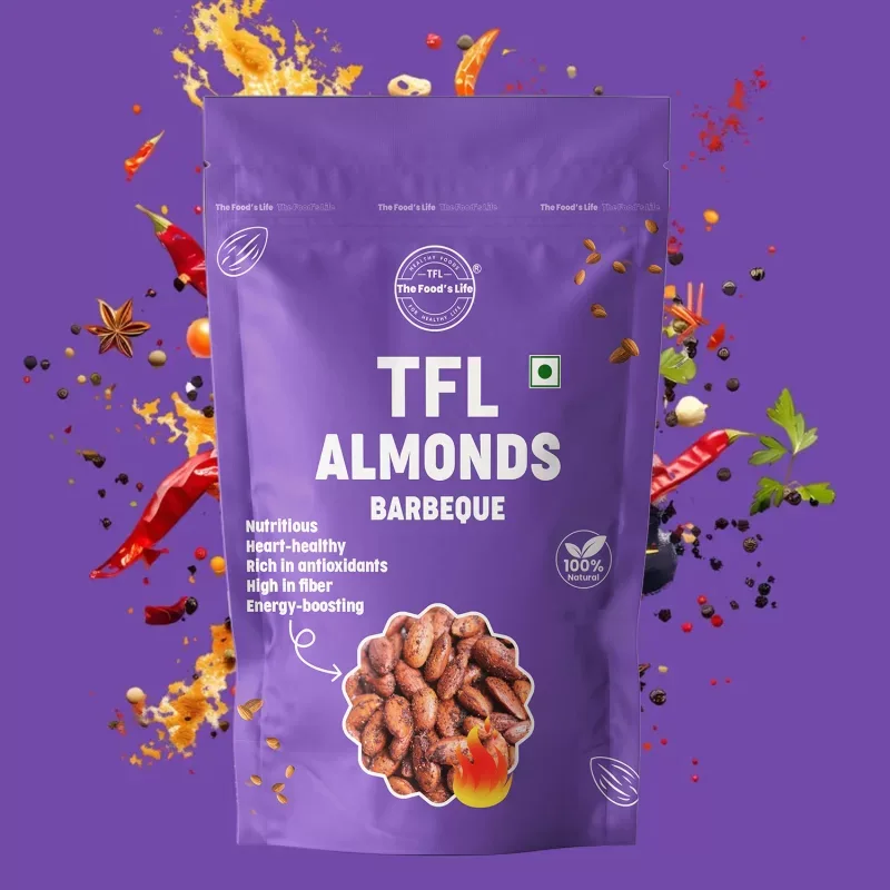 Barbeque Almonds 400 gm — view 2