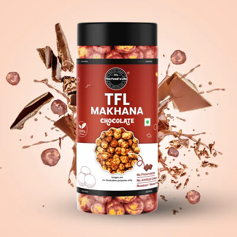 Chocolate Makhana 75g – Sweet Chocolate Coated Fox Nuts