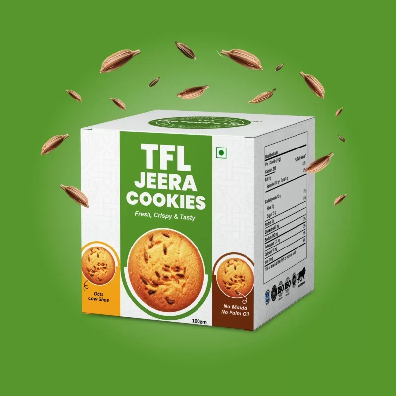Jeera Cookies 100 gm — view 2