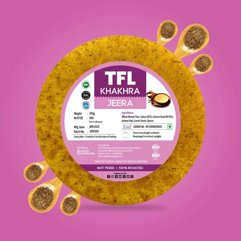 Jeera Khakhra 200 gm — view 2