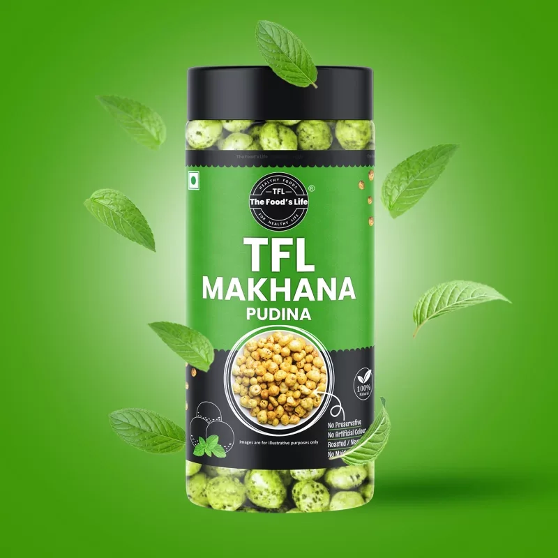 Pudina Makhana 75g – Mint Flavoured Fox Nuts — view 2
