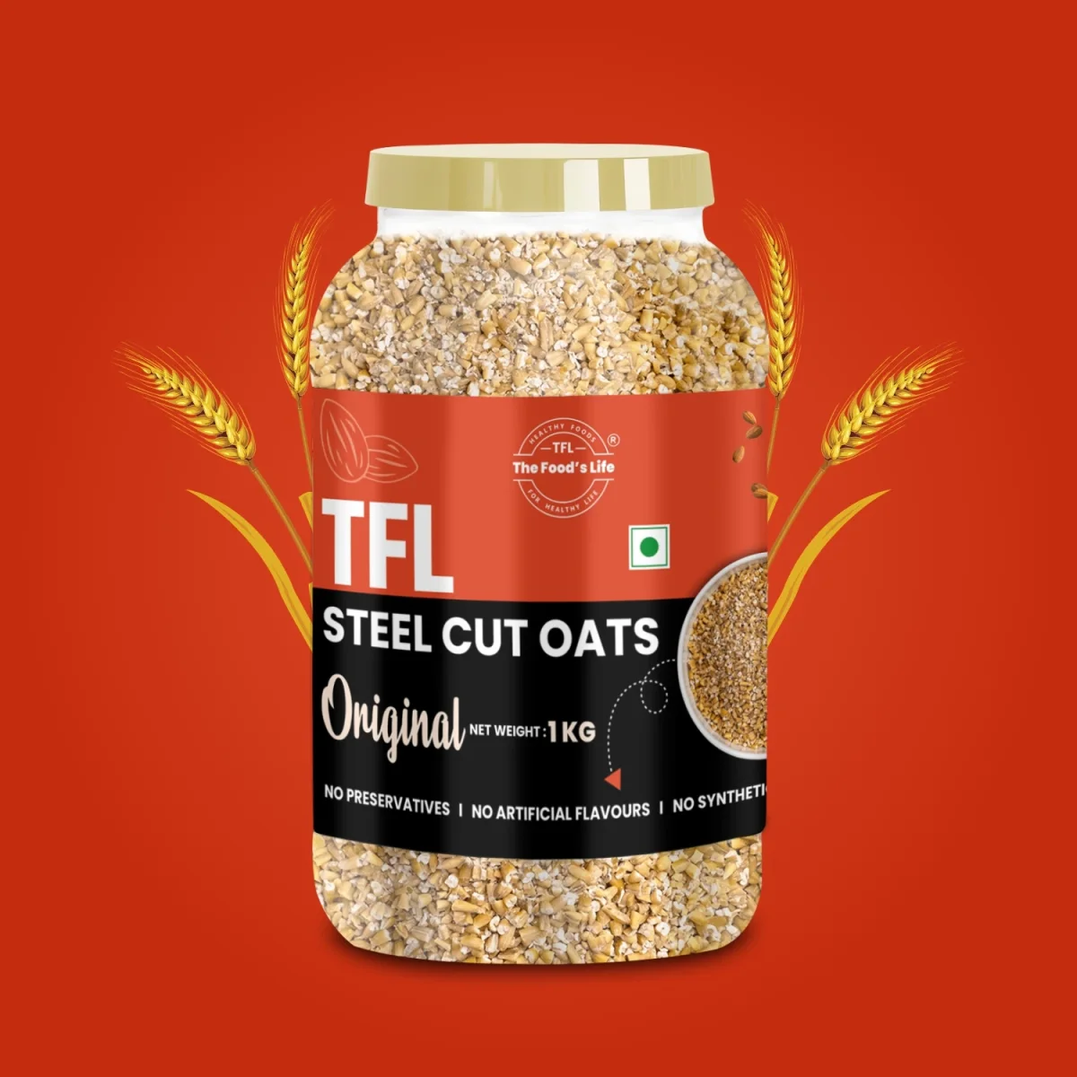 Steel Cut Oats 1kg — view 2